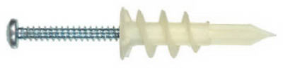 41409 No. 8 Plastic EZ Anchor, 10 Pack