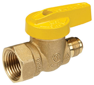 VGV1LHR3BB Gas Ball Valve - 0.5 x 0.5 in.