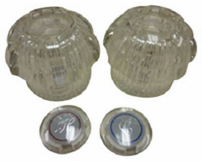31-1204-BP Baypointe 2 Handle Lavatory & Kitchen Faucet Replacement Acrylic Handle