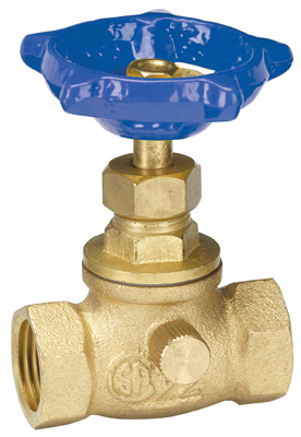Homewerks 1/2 in. FIP X 1/2 in. FIP Brass Stop and Waste Valve