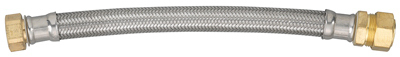 7213-18-34-2 0.88 C x 0.75 FIP x 18 in. Stainless Steel Water Heater Connector