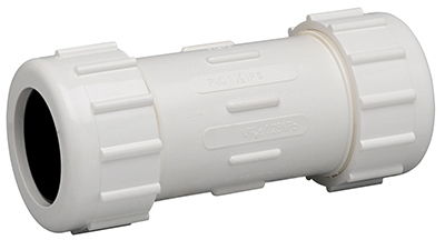 Schedule 40 4 in. Compression X 4 in. D Compression PVC Repair Coupling 1 pk
