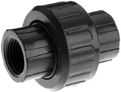 512-44-114-114B 1.25 in. PVC Threaded Union - Gray