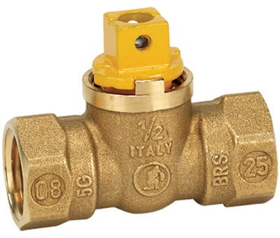 VGV1FSB3BB 0.5 in. Brass Gas Ball Valve