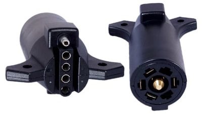 Infinite Innovations UE725000 7 Way RV To 5 Flat Adapter