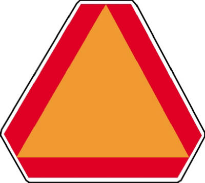 Hy-Ko Products TD-2 15 x 13 in. Slow Moving Vehicle Emblem