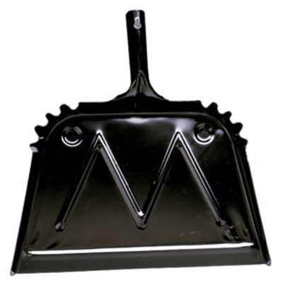 Picture of Impact Products 4216-90 16 in. Heavy Duty Black Metal Dust Pan