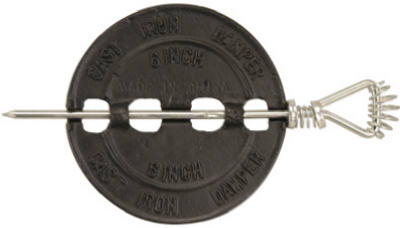 Picture of Imperial Manufacturing BM0241 3 in. Cast Iron Damper