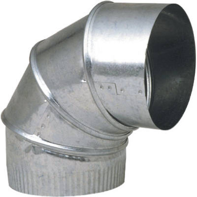 GV0295-C 6 in. 28 Gauge Adjustable Furnace Elbow
