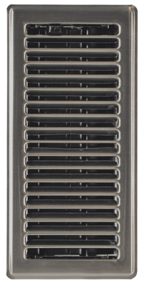 RG3300 4 x10 in. Satin Nickel Floor Register