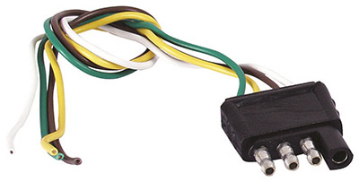UE110015 4 Way Flat Trailer End Connector Harness