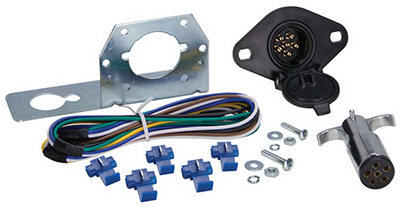 Infinite Innovations UE600010 6 Way Round Car & Trailer Connector Kit