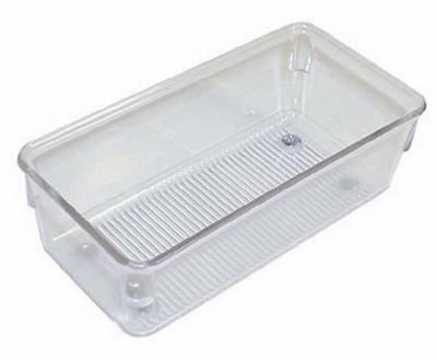 Picture of Interdesign 52330 Linus Drawer Organizer&#44; Clear - 3 x 6 in.