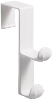 16101 Over The Door Double Hook - White