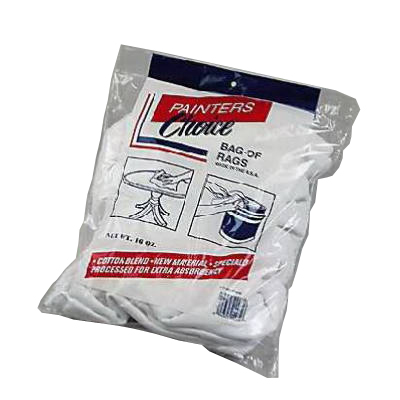8308-12-08-TS White Washed And Bleached Rag - 0.5 lbs.