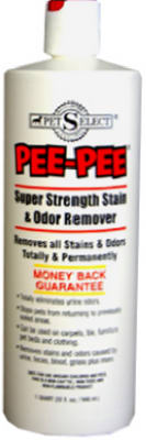 Picture of Pet Select 91808 32 oz. Pee-Pee Stain & Odor Remover