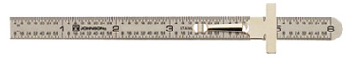 Picture of Johnson Level & Tool 7202 6 in. Stainless Steel Pocket Clip Rule