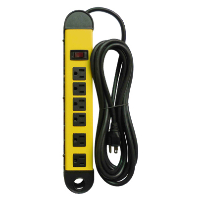 Picture of Master Electrician PS-678 6 Outlet Metal Power Strip