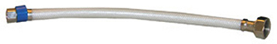 10-1181 0.37 in. Fine Thread Female Flare x Ballcock x 12 in. Braided Poly Faucet Connector