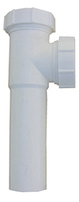 03-4281 1.5 x 7 in. White Drain Tee