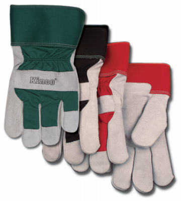 1932 XL Men Lined Suede Cowhide Leather Palm Glove - Extra Large