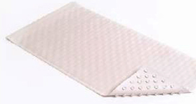 Picture of Kittrich BMAT-C4V04-04 18 x 36 in. White Wave Rubber Bath Mat