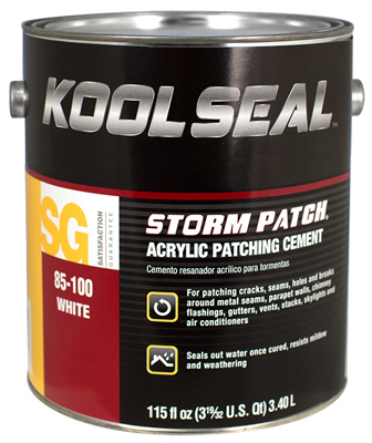 Picture of Kool Seal KS0085100-16 .9 Gallon White- Roof Patch