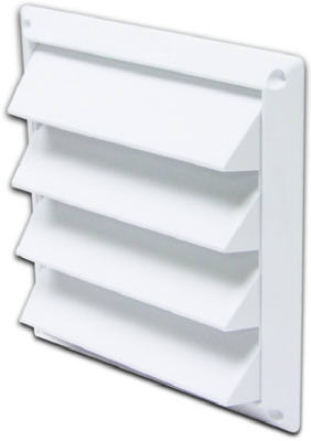 604W 4 in. White Air Intake Vent