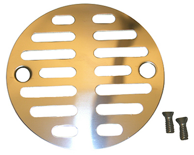 Picture of Larsen Supply 03-1247 3.5 in. Chrome Plated Shower Drain Grill Pack of 6
