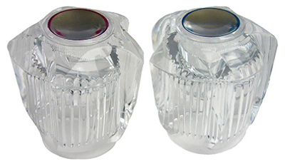 01-4013 Lavatory, Sink & Tub, Shower Handle, Clear