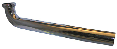 03-2947 1.5 x 14 in. Chrome Plated Brass Waste Ell