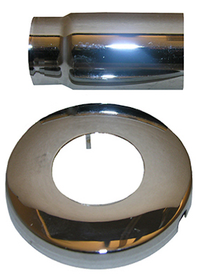 03-1653 Sterling Chrome Diverter Tube & Flange