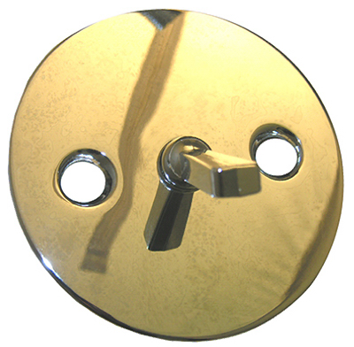 03-1409 Chrome Overflow Face Plate