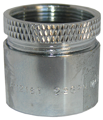 09-1047 0.81 x 27 in. Chrome Plated Brass Aerator