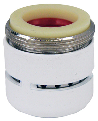 Picture of Larsen Supply 09-1975 White Dual Thread Aerator