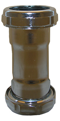 03-3873 1.5 in. Chrome Tube Slip Coupling