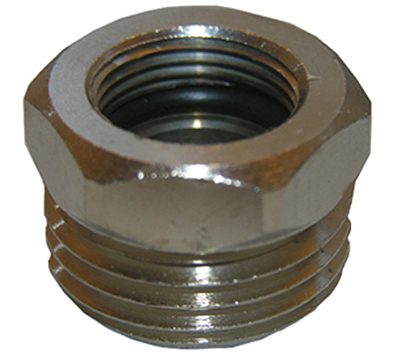 10-0015 0.5 in. Iron Pipe Size x 0.43 in. Red Adapter