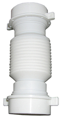 03-4355 Flexible Universal Slip Coupling, White - 1.5 in.