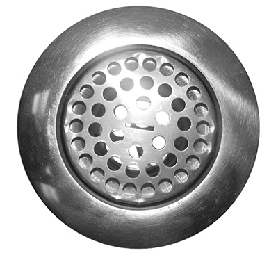 Picture of Larsen Supply 03-1073 Flat Top Kitchen Sink Strainer - 3.5 in.