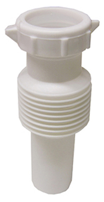 03-4319 Flexible Kitchen Drain Extension Tube- White - 1.5 in.