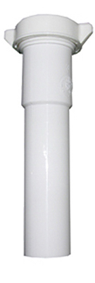 03-4323 Drain Extension Tube, White - 1.5 x 8 in.