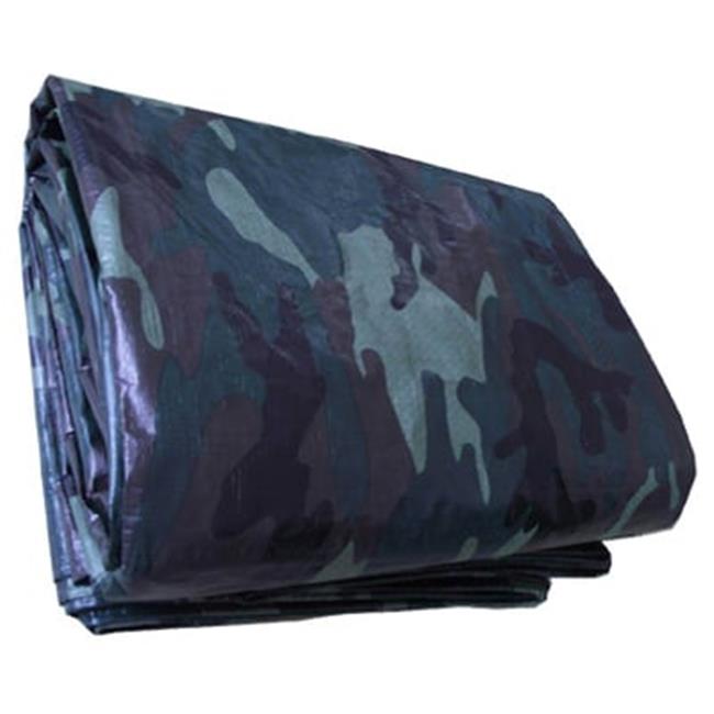 RD 8 x 10 ft. Polyethylene Storage Tarp Cover  Camouflage