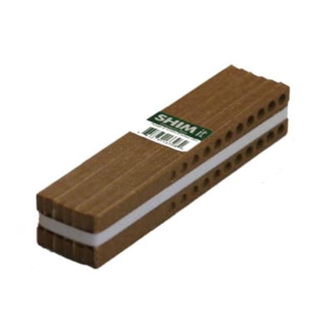 Nelson Wood Shims WC8-12-32-78HN 8 in. Composite Builder Shim- 12 Pack