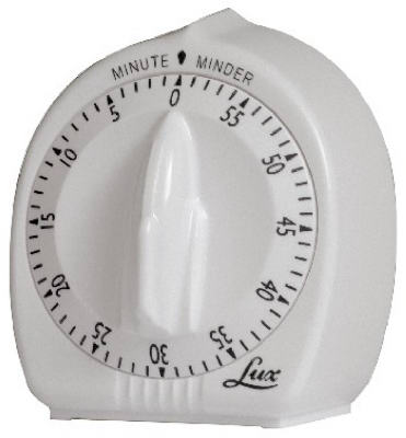 Picture of Lux Products CP2428-59 60 Minute Cooking Timer&#44; White