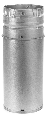 Picture of Duravent 3PVL-A12R 3 x 12 in. Adjustable Pellet Vent Pipe