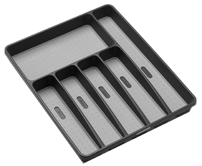 Picture of MadeSmart 95-29606-06 Granite Silverware Tray- 6 Compartment- Large