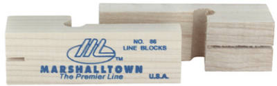 16506 Pair 3.75 in. Long Line Blocks