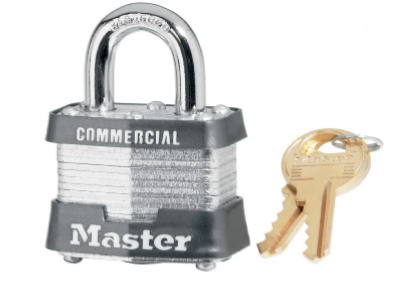 3KA-3217 1.5 in. Laminated Padlock