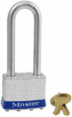 Picture of Master Lock 1DLJ 1.75 in. Laminated Padlock With 2.5 in. Long Shackle