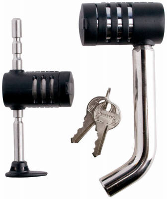 Picture of Master Lock 2848DAT Stainless Steel Receiver & Coupler Lock Set